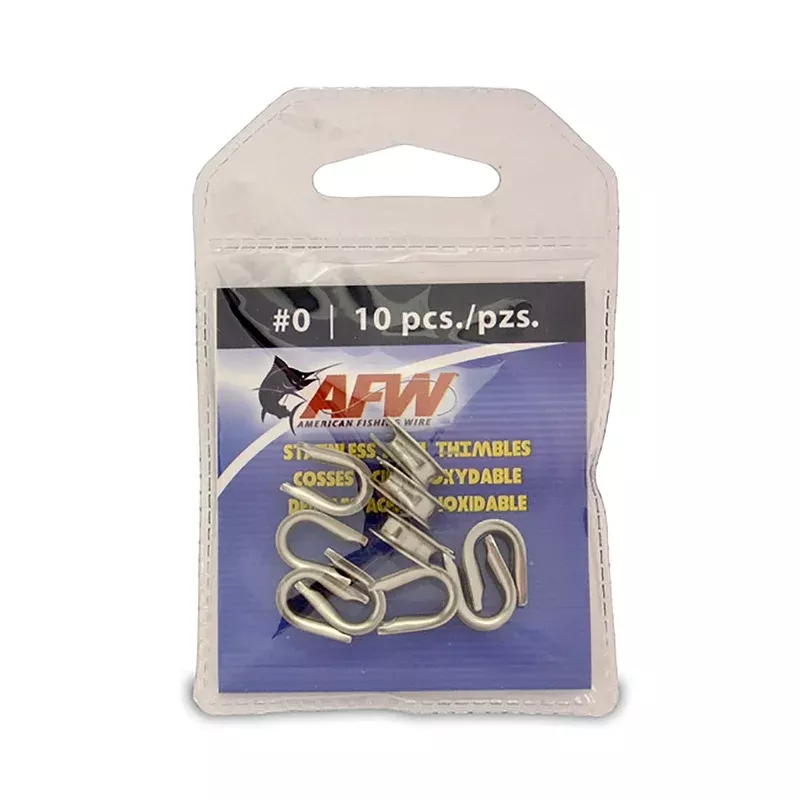 AFW Stainless Steel Thimbles U-Shape .079 – 10pc