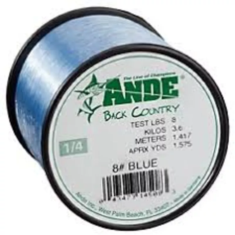Ande Back Country Blue Monofilament