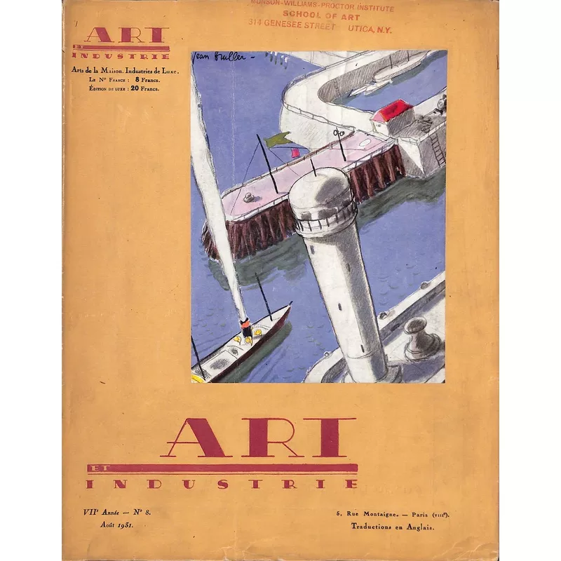 "Art Et Industrie" Aout 1931