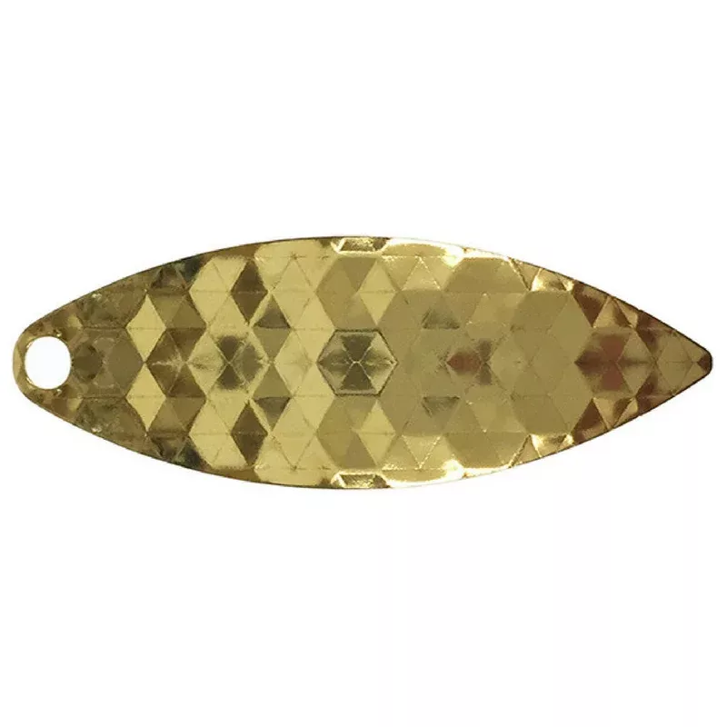 Artizan Hex Stamped 32mm Willow Blade Brass 5 Pack