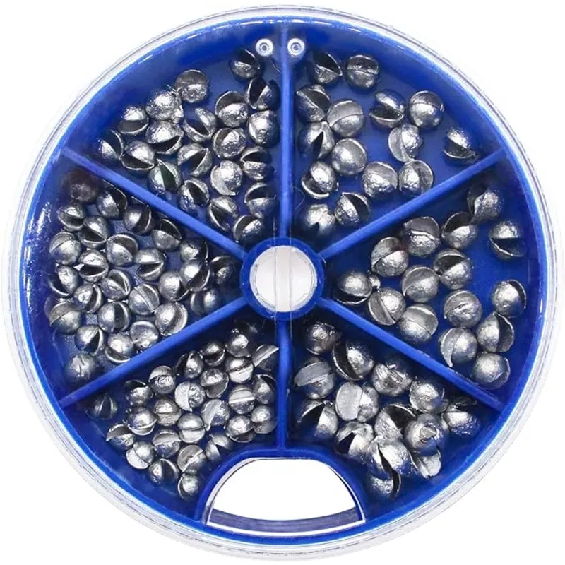 Assortment Of Split Shots Sinkers | Blue | JC18156021