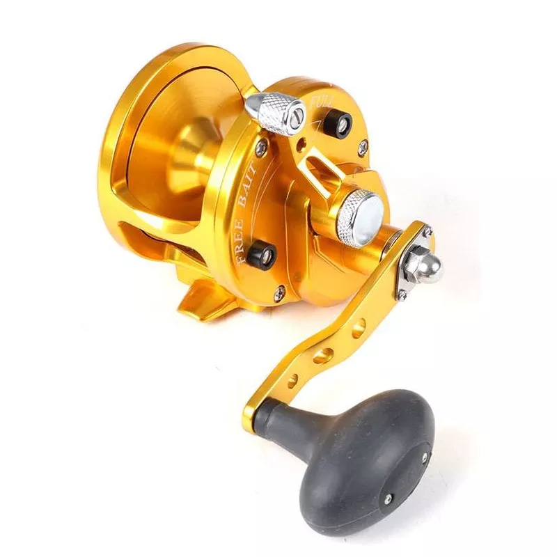 Avet JX 60 Single Speed Sailfish Cam Reel – Gold