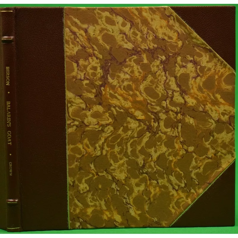 "Balarin's Goat" 1972 BERSON, Harold