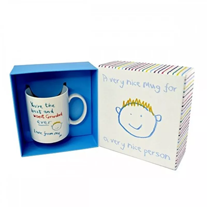 “The Best And Wisest Grandad” Ceramic Mug