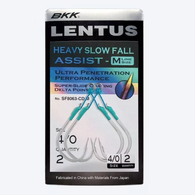 BKK Lentus Heavy Slow Fall Assist Hooks