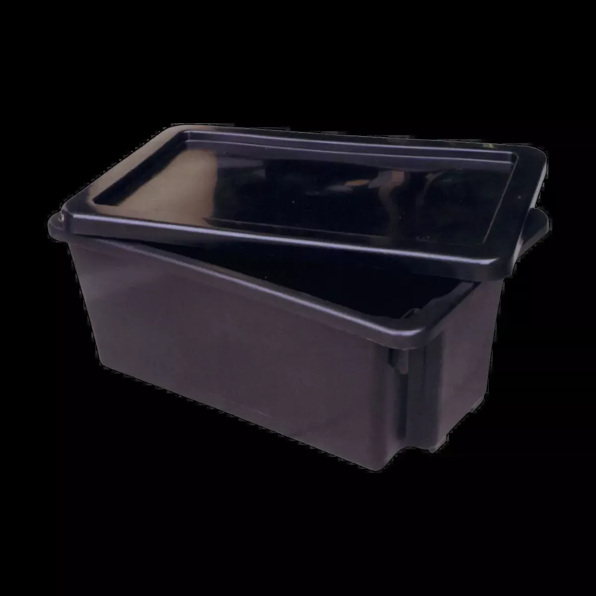 Bla Storage Bin Plastic; Lid