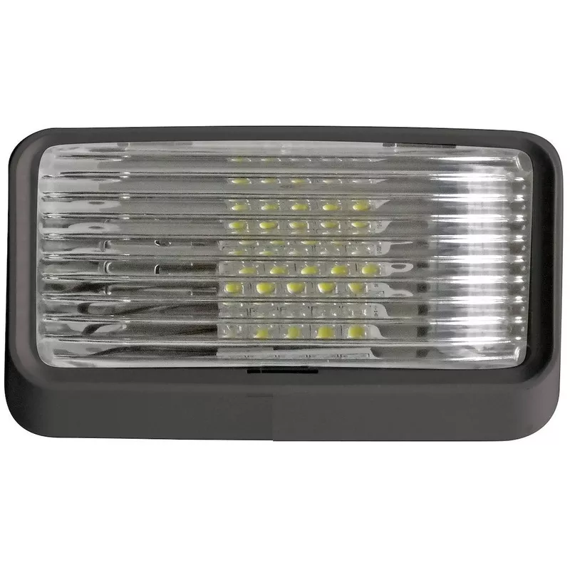 BLACK LED PORCHLIGHT SQUARE 52729