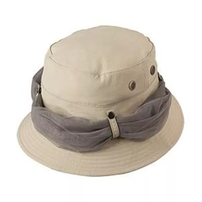 Broner Nylon Bucket Hat, Mesh Netting