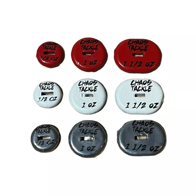 Chaos Tackle Deep Threat Weights (2pk)