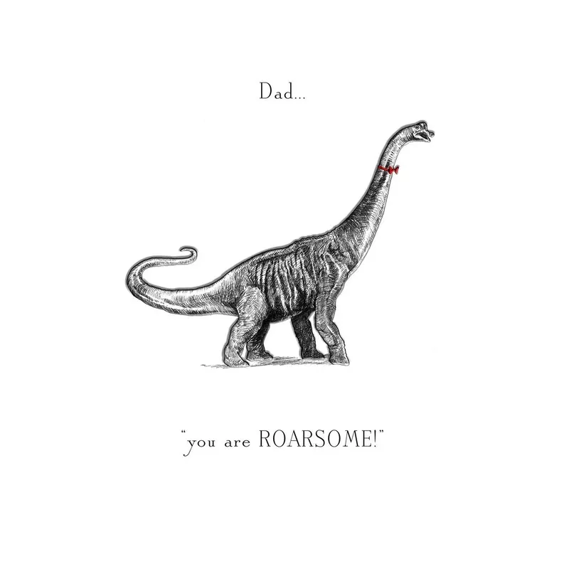 Dad You Are Roarsome Father’s Day Card