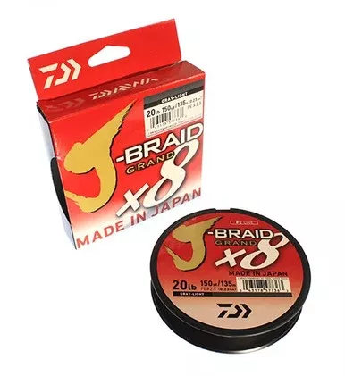 Daiwa J-Braid x8 Grand – 150yd Spool