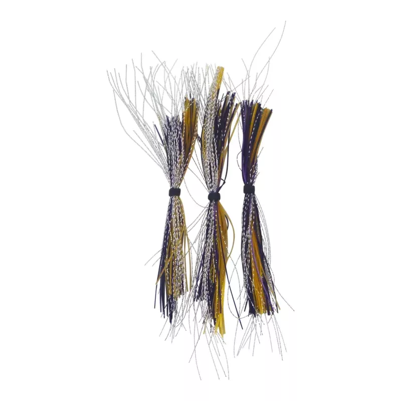 Dekoi Krystal Flash Lure Skirts Purple Krystal