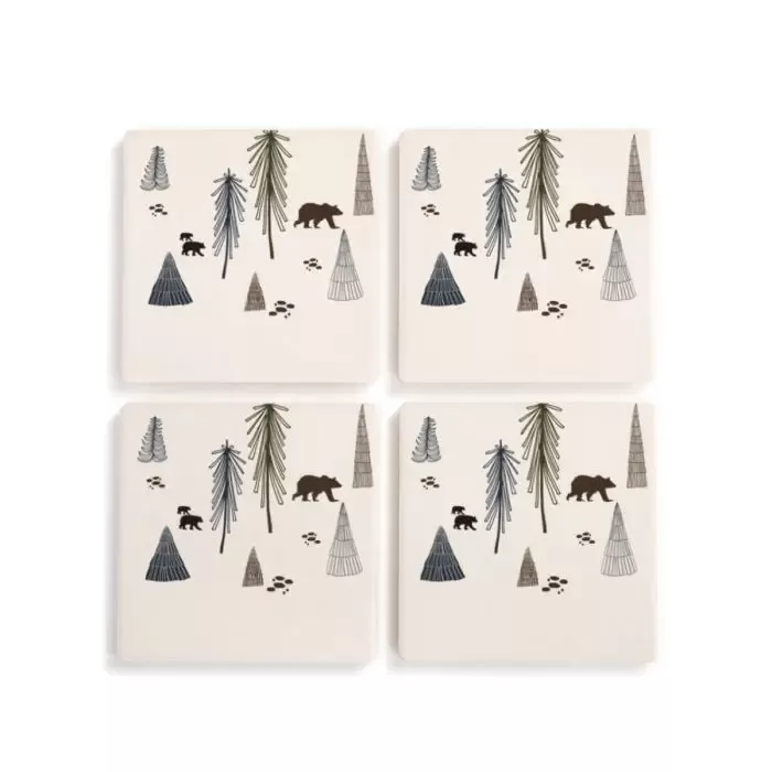 Demdaco Destinations Entertaining Coasters Set of 4