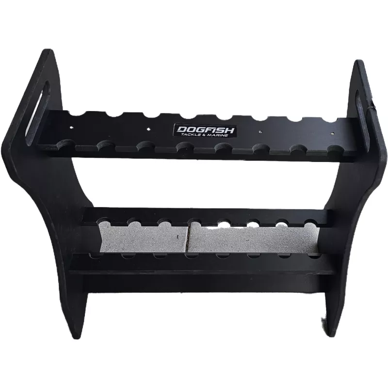 Dogfish Rod Rack 16|Black|White