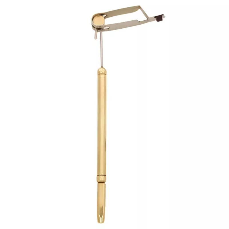 Dr. Slick Brass Rotary Hackle Pliers