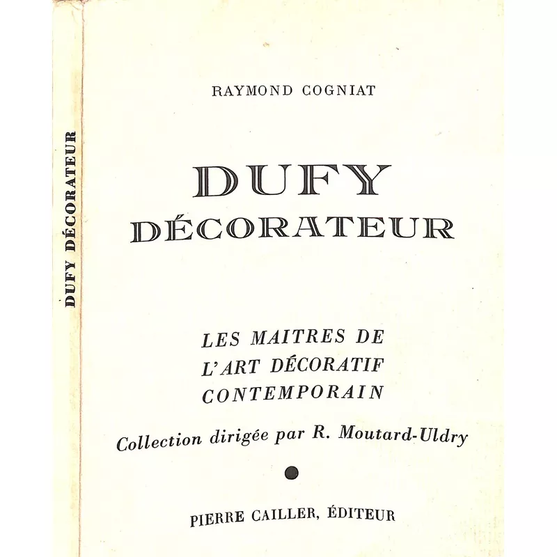 "Dufy Decorateur" 1957 COGNIAT, Raymond