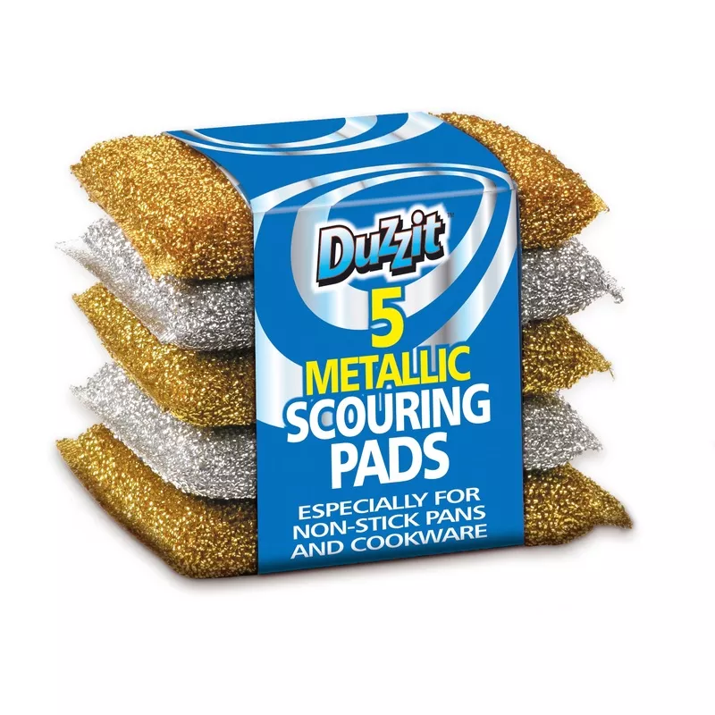 Duzzit Metallic Scouring Pads (5 Pack)