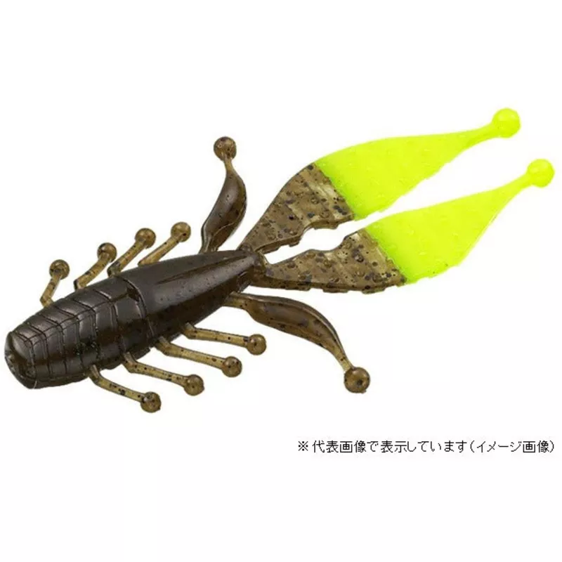 EVERGREEN Kicker Bug 5.5 inch #03 Green Panchart Tip
