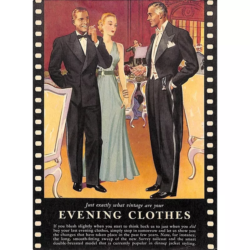 "Fall Fashions for Men" Produced by Hart Schaffner & Marx c.1930s