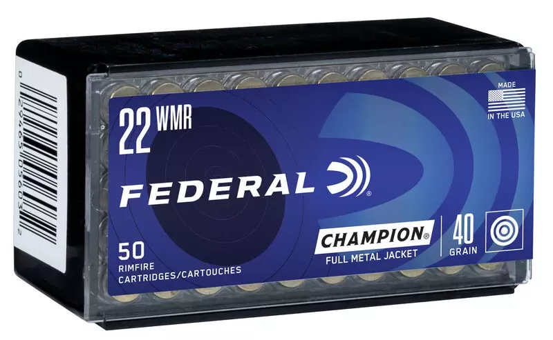Federal Champion Training – Rimfire 22 WMR 40 Grain