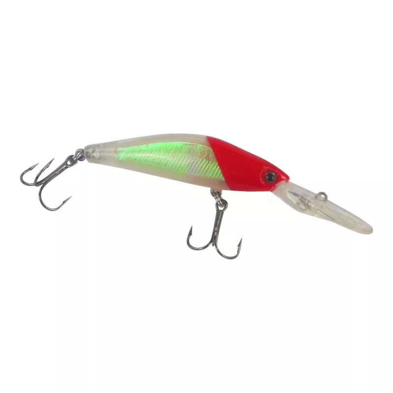 Finesse Longlip Minnow Red Head 90mm