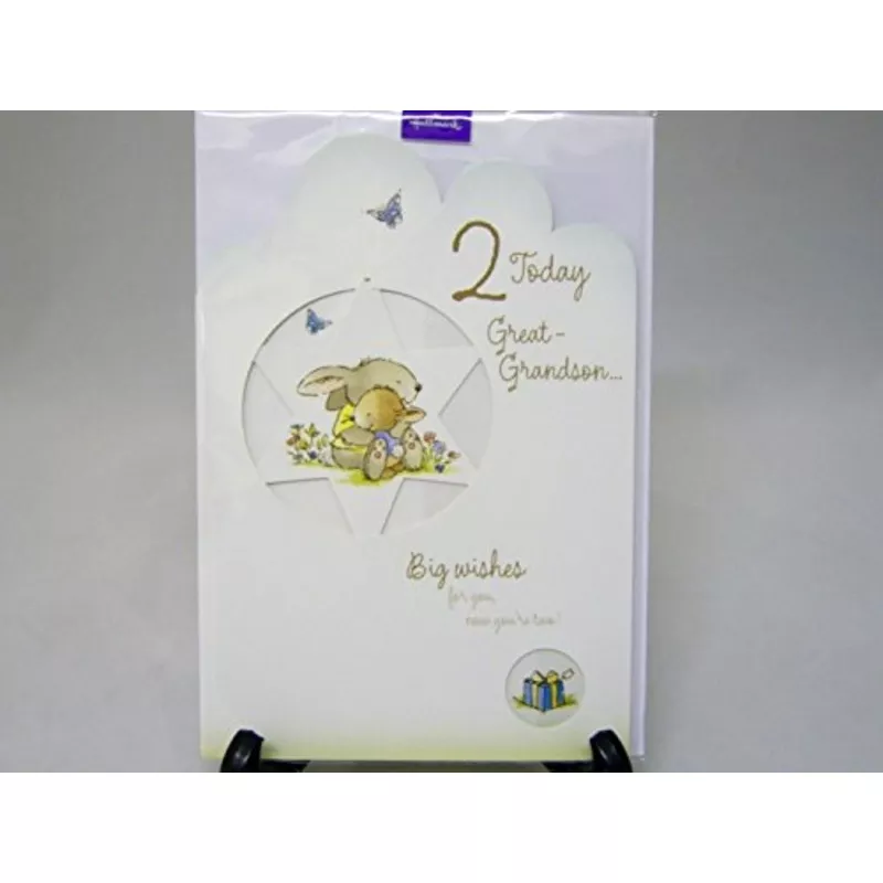 Great Grandson 2nd Birthday Card
