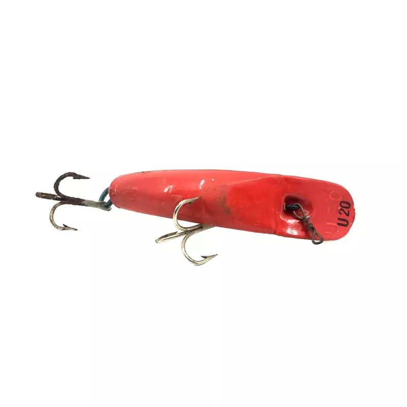 Helin Flatfish U20 WR White Bottom/Red Top Color