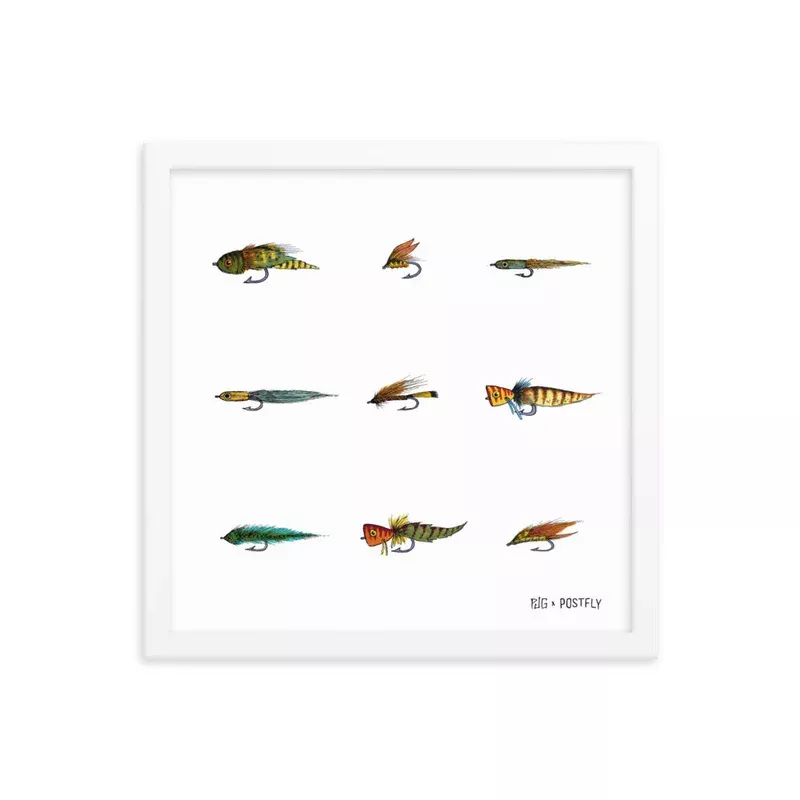 “Hooks and Feathers” Framed Art Print | PJG