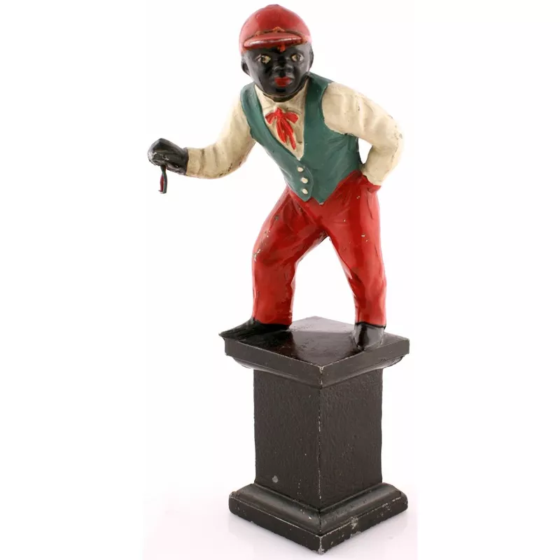 "Iron Jockey Doorstop" (SOLD)