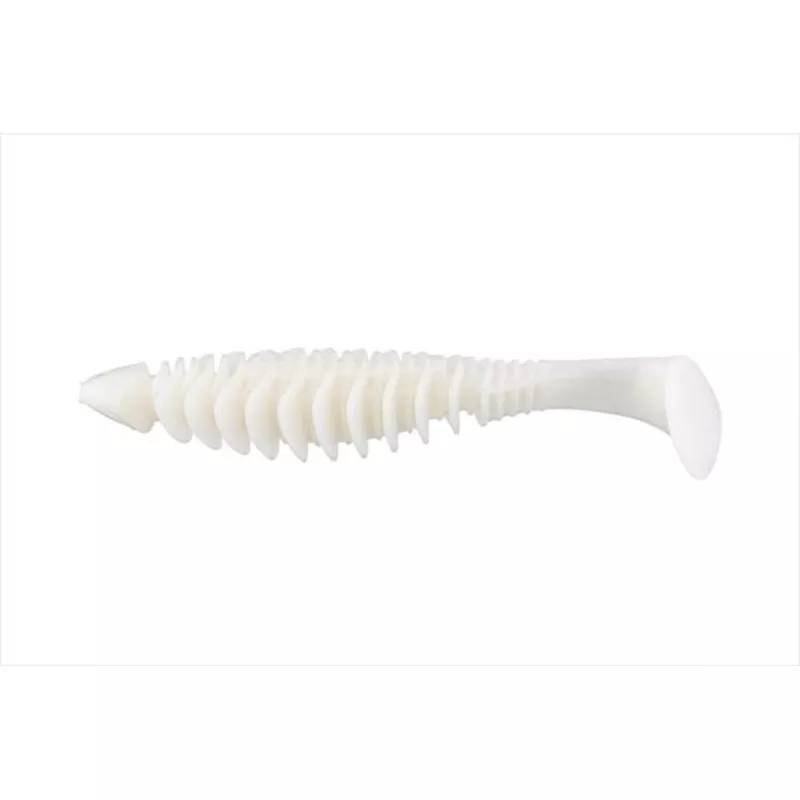 JACKALL Worm Dead Slasher 4.8 inch Super White