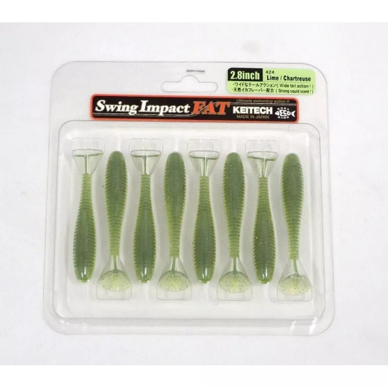 Keitech Swing Impact Fat 2.8 inch 424