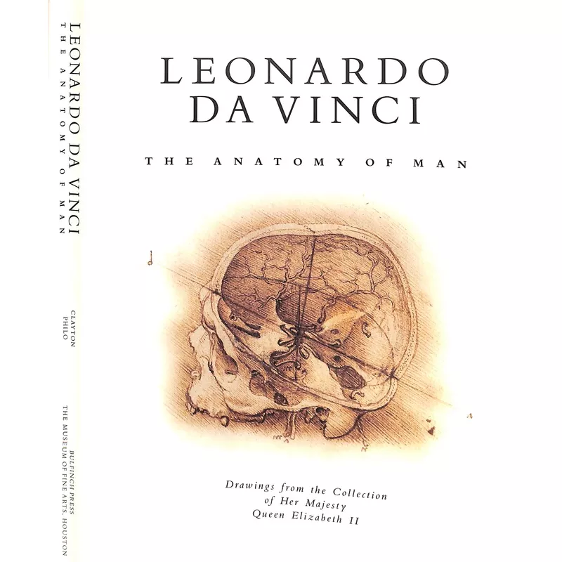 "Leonardo Da Vinci The Anatomy Of Man" 1992 CLAYTON, Martin