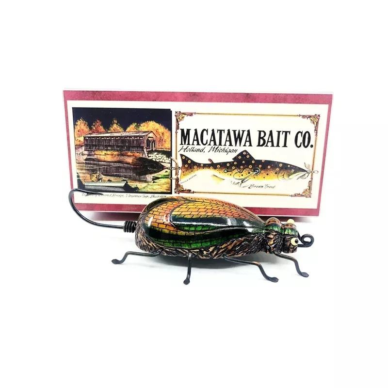 Macatawa Bait Co. Musky Beetle 6″ Lure w/Box-Huge!