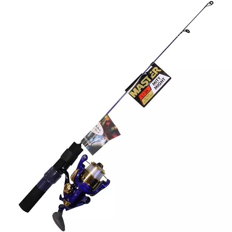 Master DN478-DP Mighty Mite Lighted Spin Combo, With Line, 2BB, 2′ JC18157688
