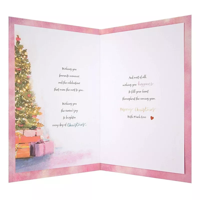 Mum “Loving Thoughts” Christmas Card Large