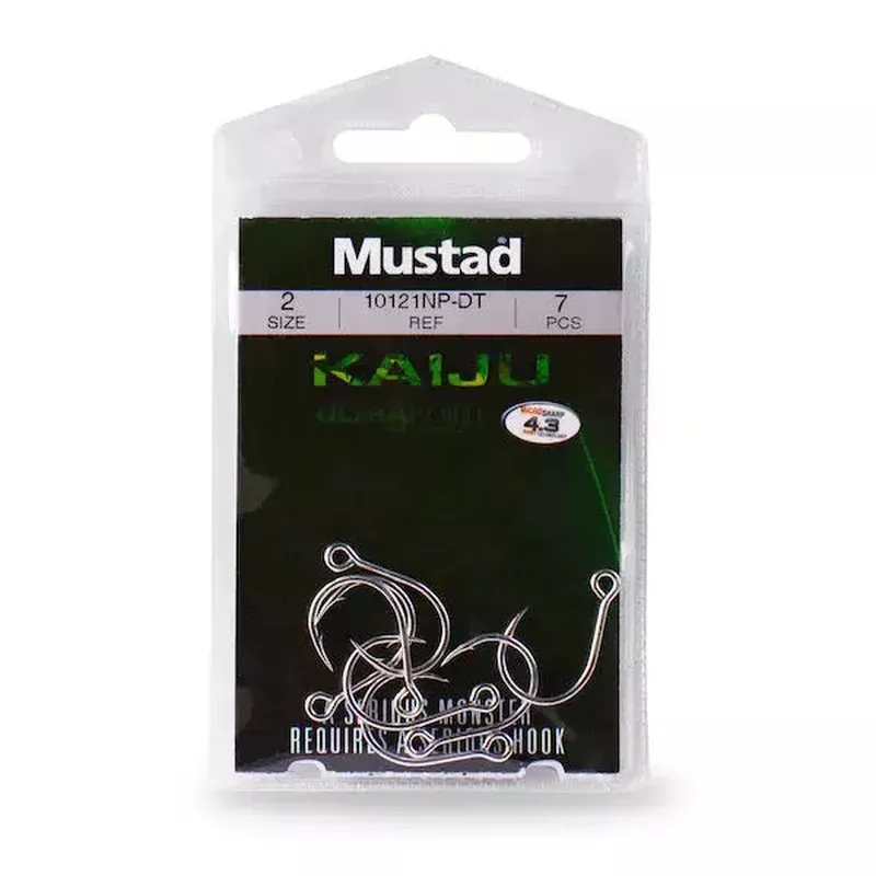 Mustad Kaiju In-Line Duratin Single Hook – 10121NP