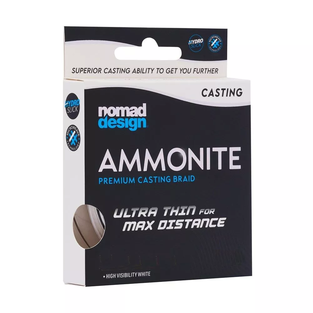 Nomad Design Ammonite Casting Braid 300yds – 100lb