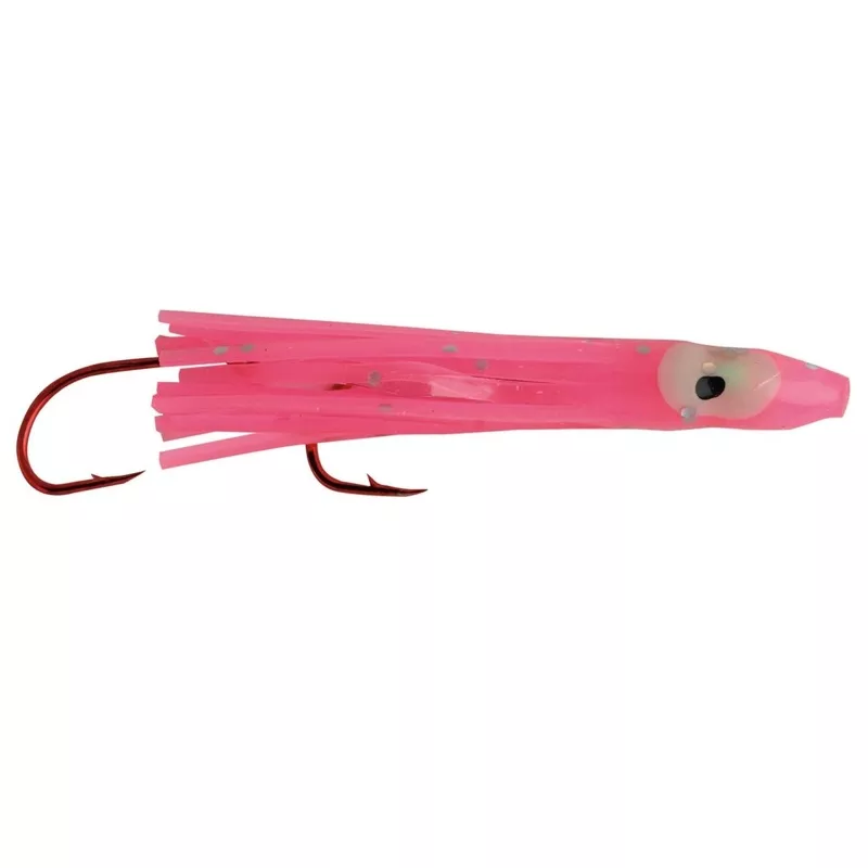 P-Line Reaction Squid 2" Glow/Pink Qty 2