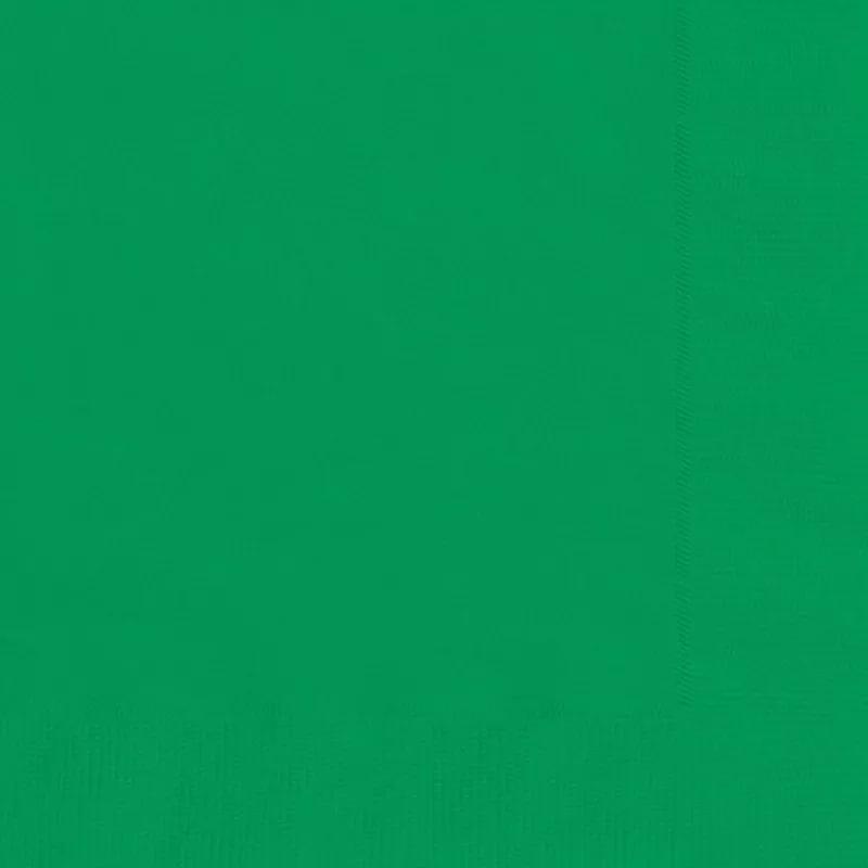 Pack of 20 Emerald Green Solid Luncheon Napkins