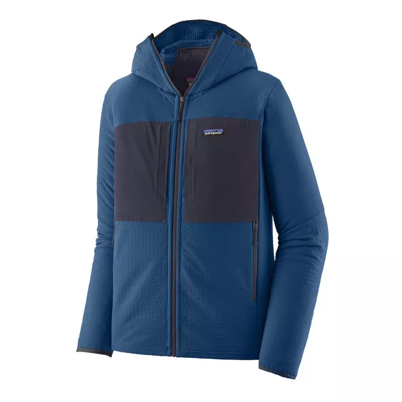 Patagonia Men's R2 TechFace Fleece Lined Hoody Forge Grey