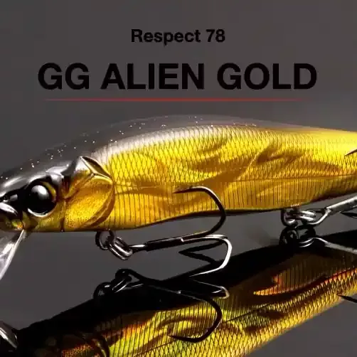 (PREORDER) Megabass Respect Series 78 GG Alien Gold