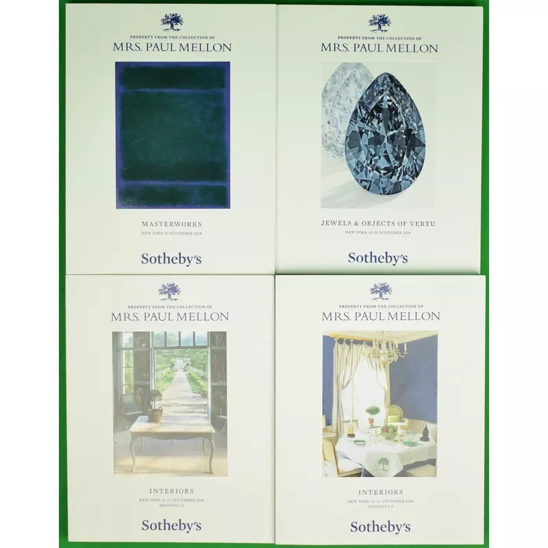 "Property From The Collection Of Mrs. Paul Mellon" 2014 Sotheby's (SOLD)