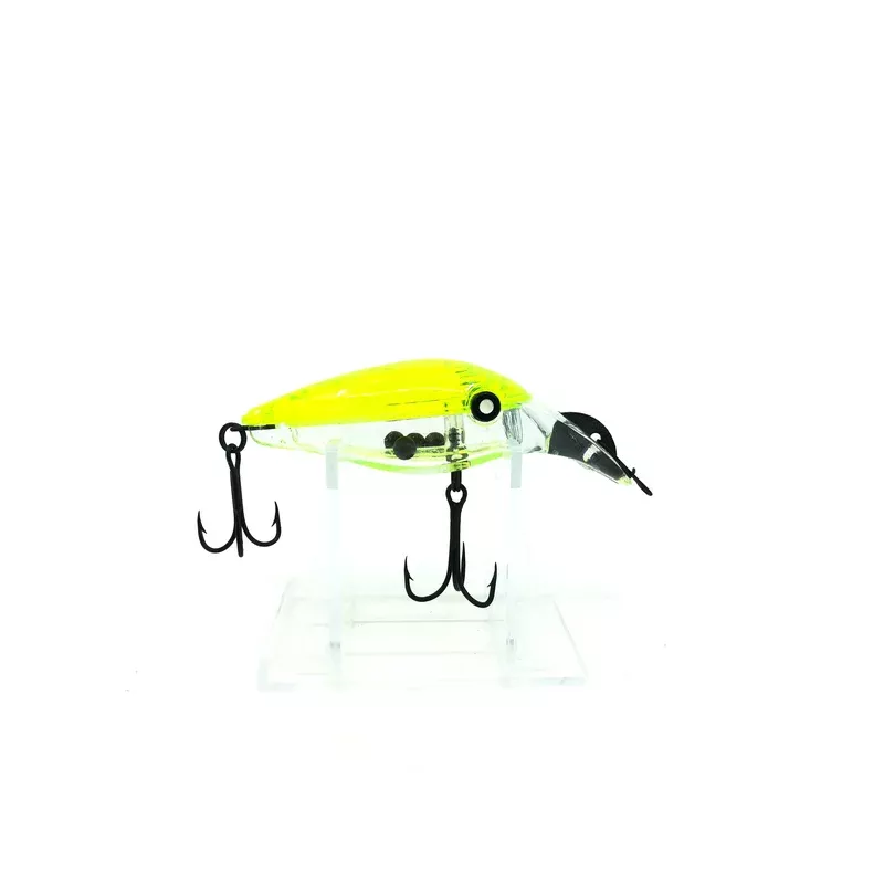 Rebel Blackstar Minnow WY Chartreuse/Lime Color.