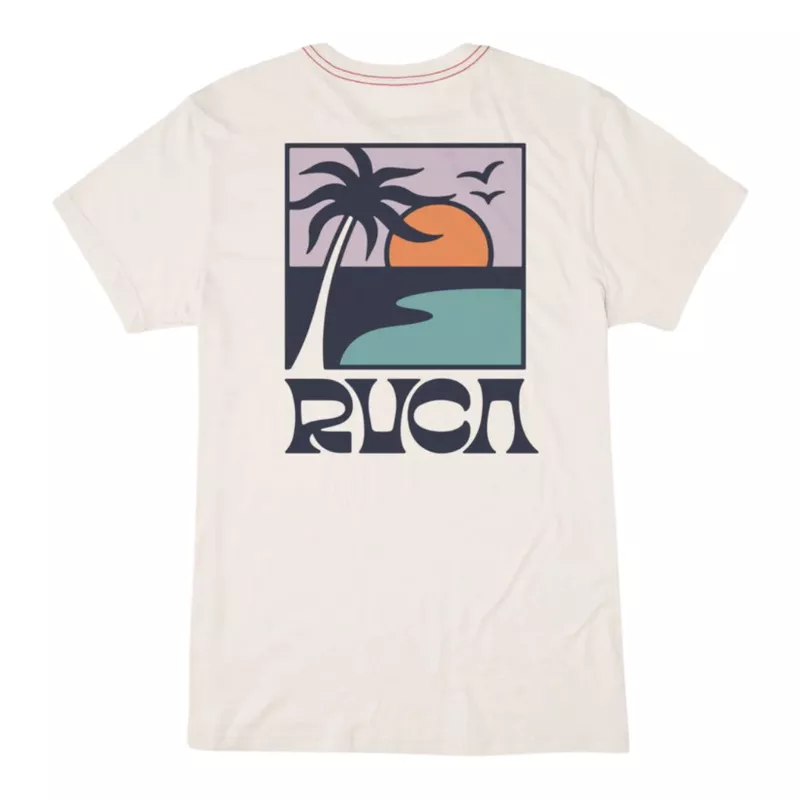RVCA PALM SET SS TEE
