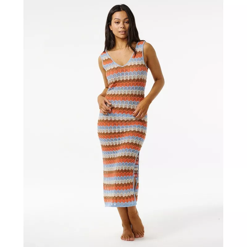 Santorini Sun Crochet Dress