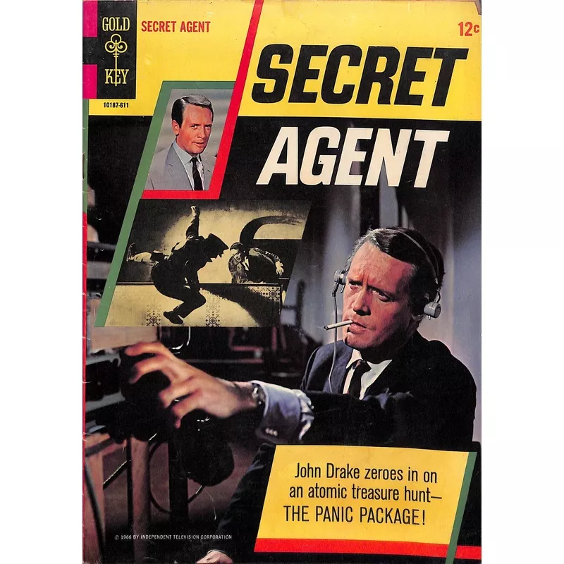 "Secret Agent: John Drake Zeroes In on an Atomic Treasure Hunt"