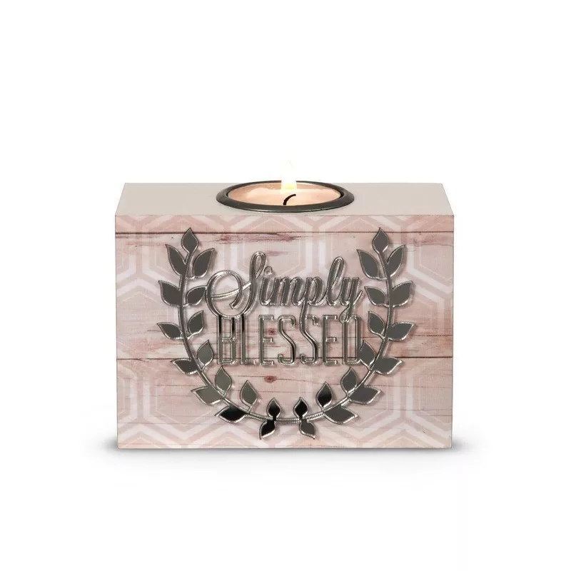 Simply Blessed Tea Light Holder Radiant Reflections – Simply Blessed
