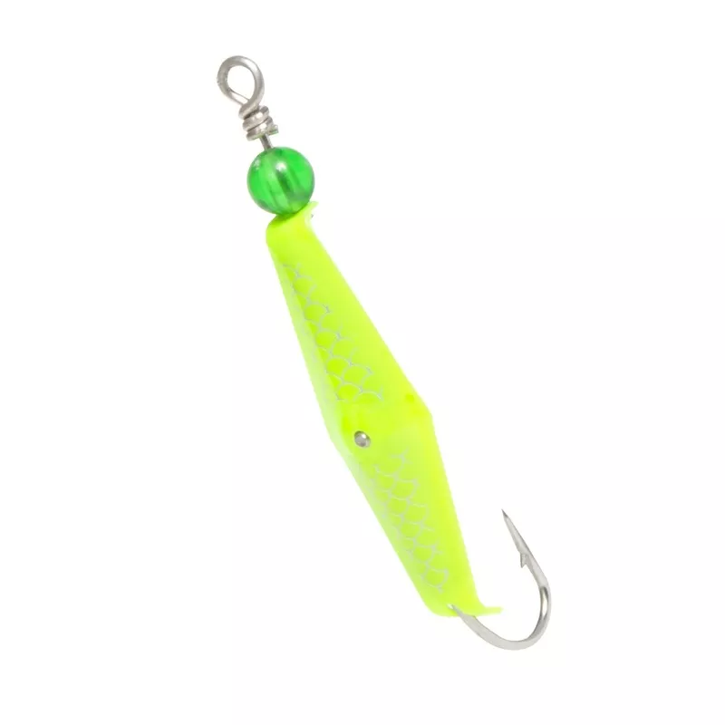 Size 0 Clarkspoon – Chartreuse/Fish Scale