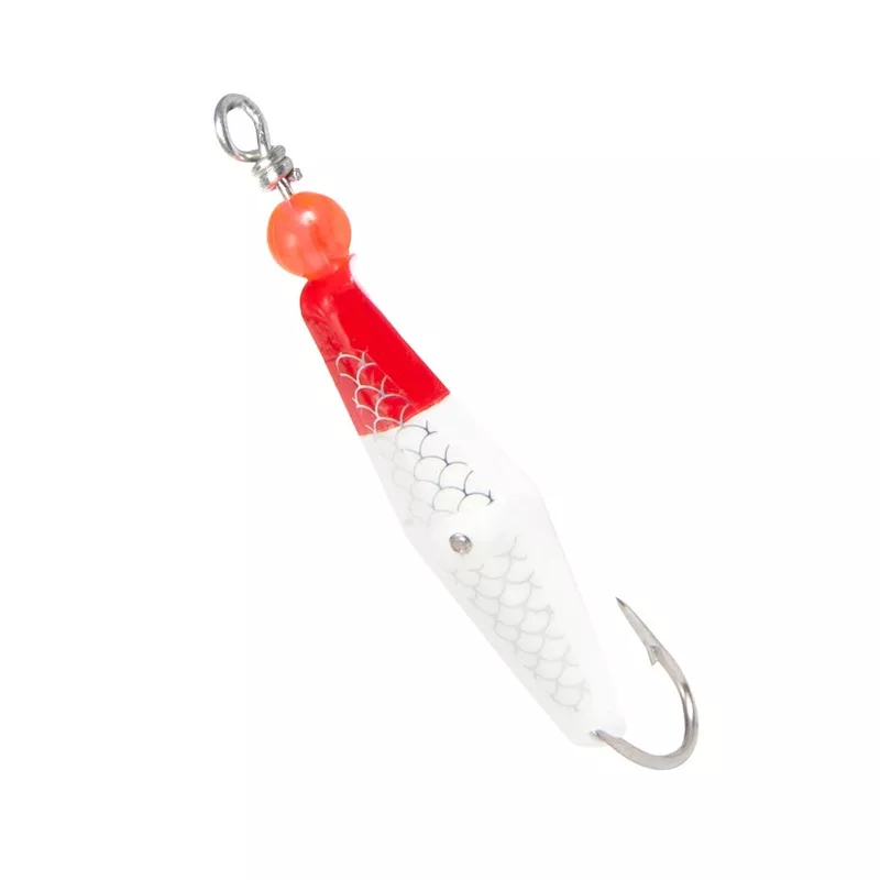 Size 0 Clarkspoon – Red/White/Fish Scale
