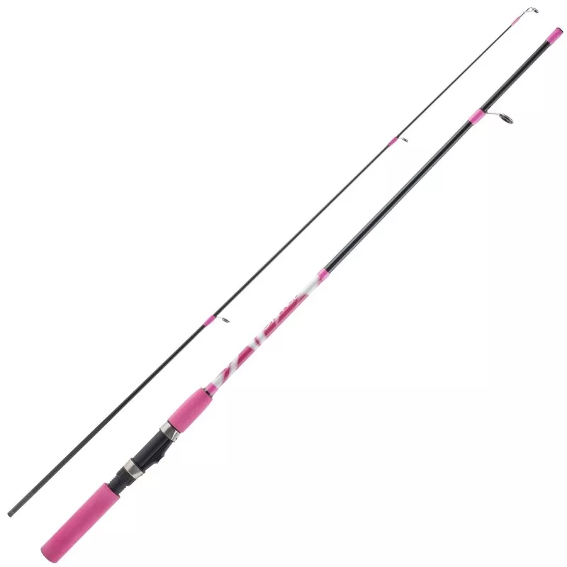 Southbend Worm Gear Casting Rod 5’6″ Medium 2-Pc Pink